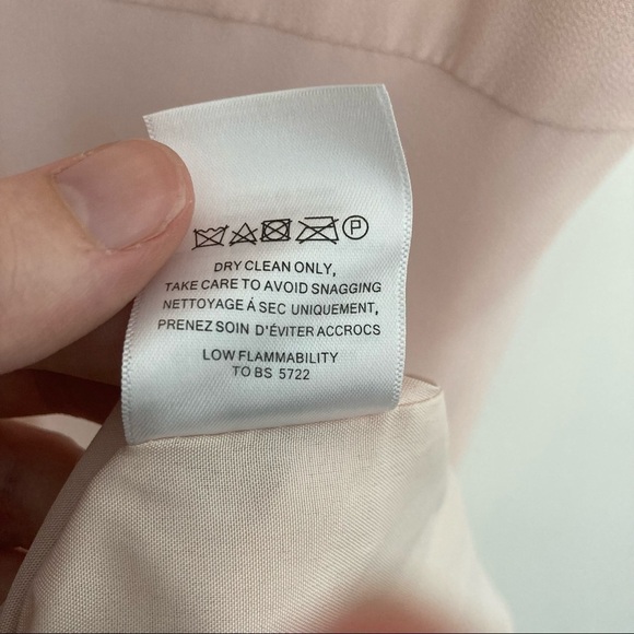 JENNY YOO Soft Blush Mila Off The Shoulder Dress - Picture 11 of 11